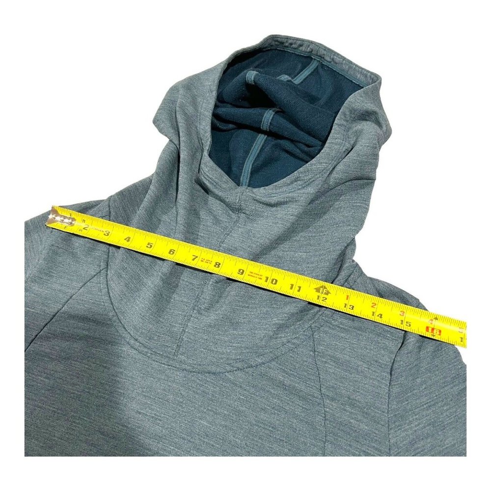 Smartwool Women's Teal Cowl Neck Pullover Sweater - Picture 6 of 13